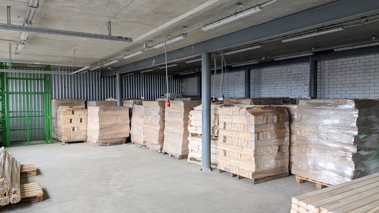 Centro de distribución moderno